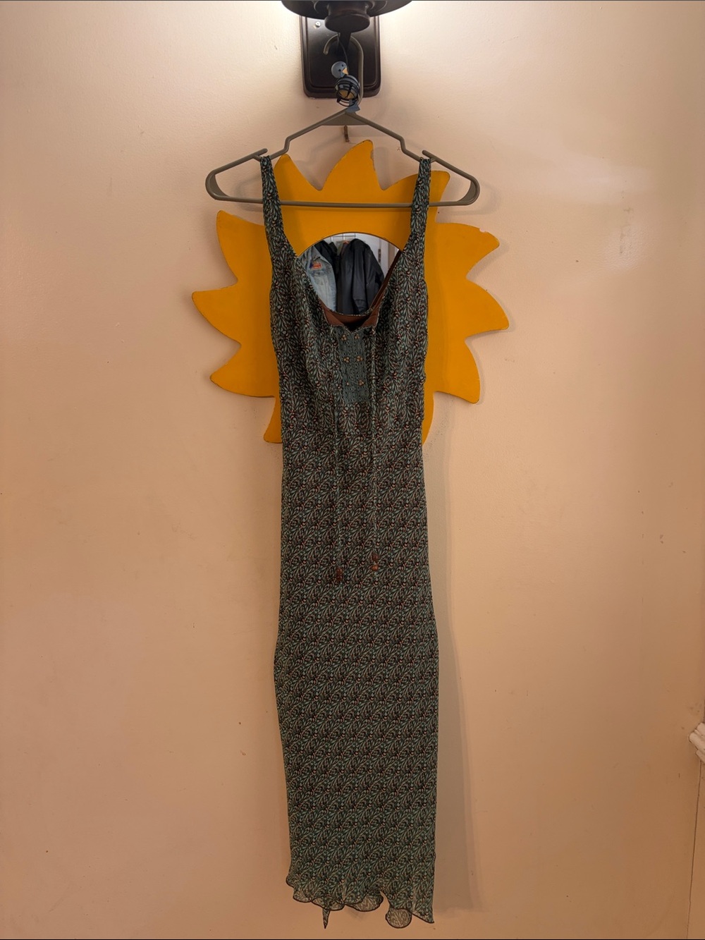 Vintage Y2K Believe Maxi Dress Sz. 10